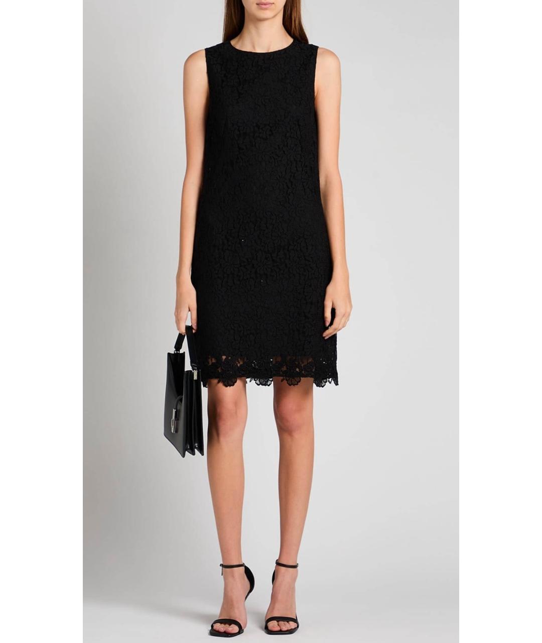 DOLCE&GABBANA Черное коктейльное платье, фото 2