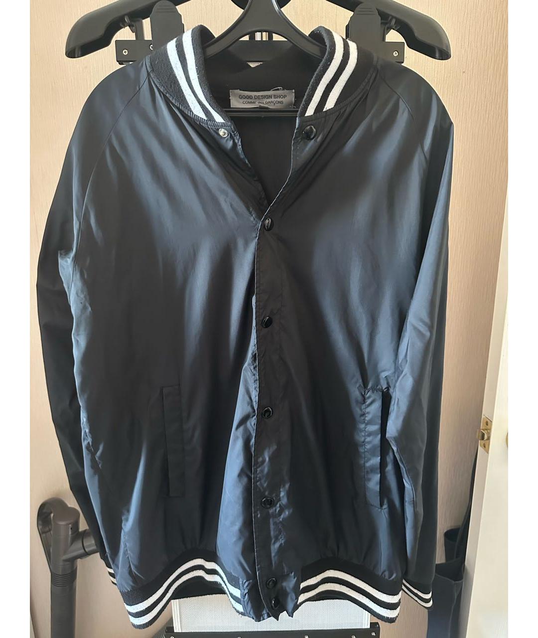 COMME DES GARÇONS Черная полиамидовая куртка, фото 4
