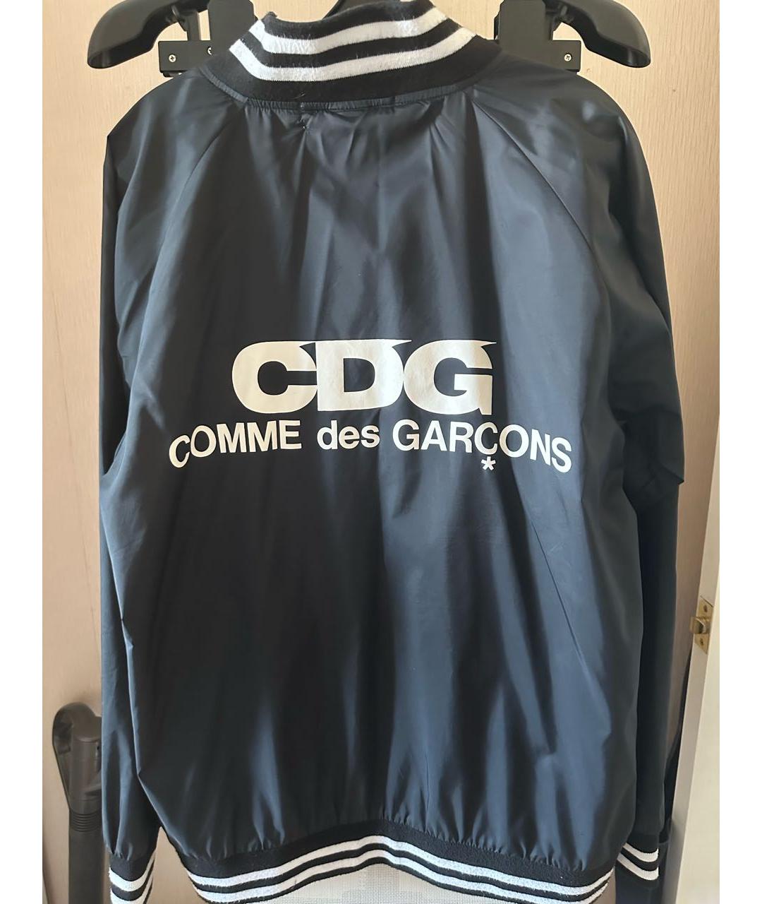 COMME DES GARÇONS Черная полиамидовая куртка, фото 3