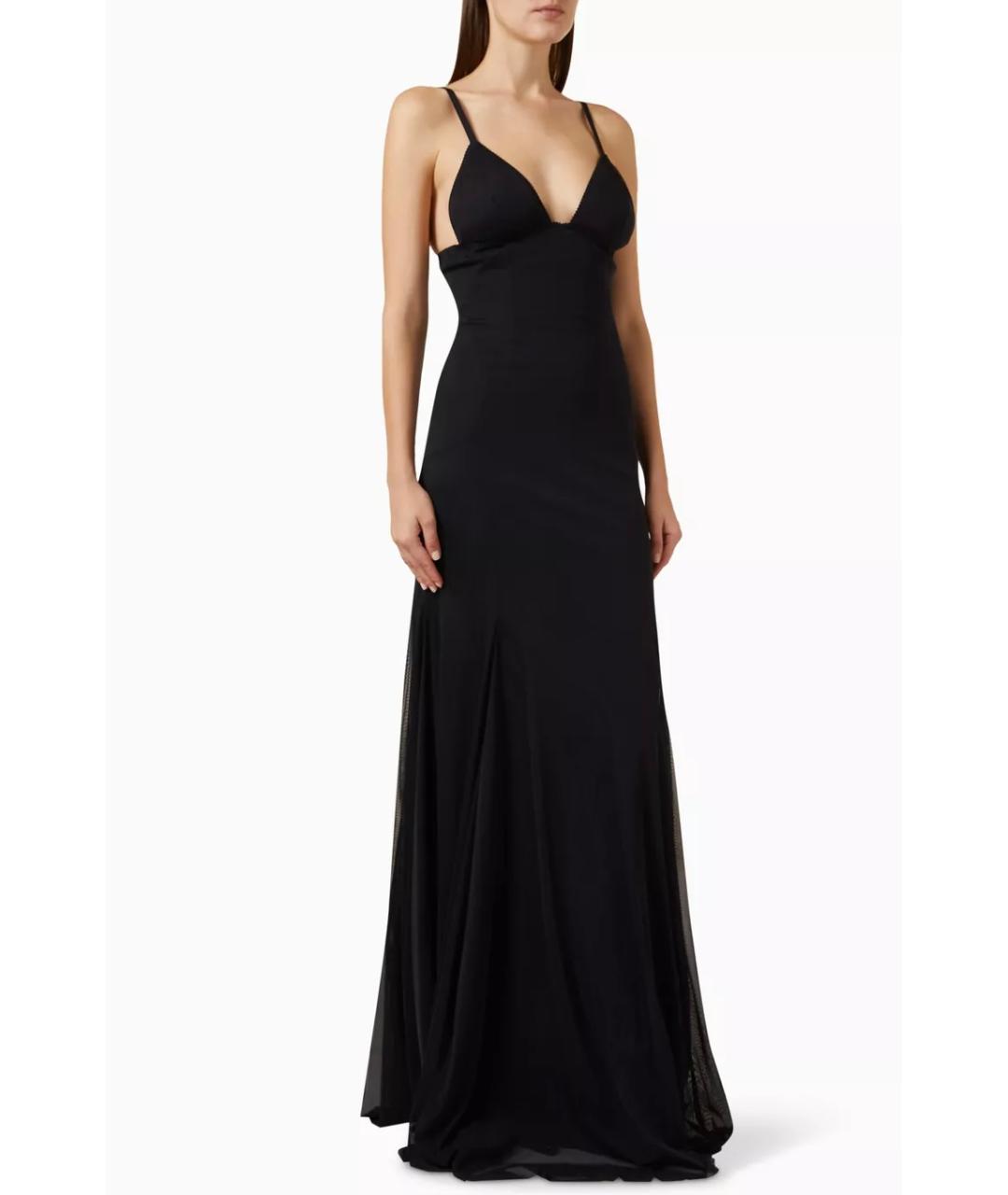 DOLCE&GABBANA Черное коктейльное платье, фото 5