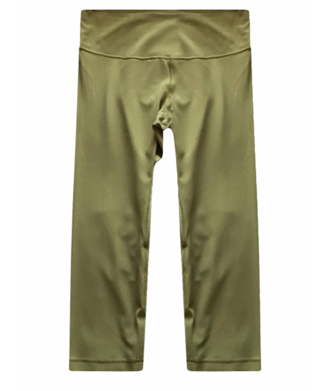 Lululemon Хаки спортивные брюки и шорты, фото 1