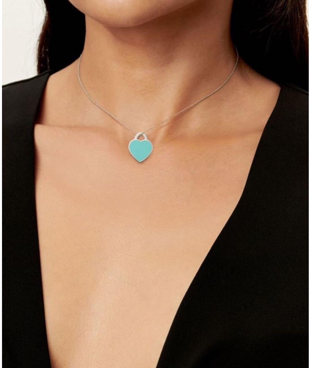 TIFFANY&CO Серебряная серебряная подвеска, фото 2