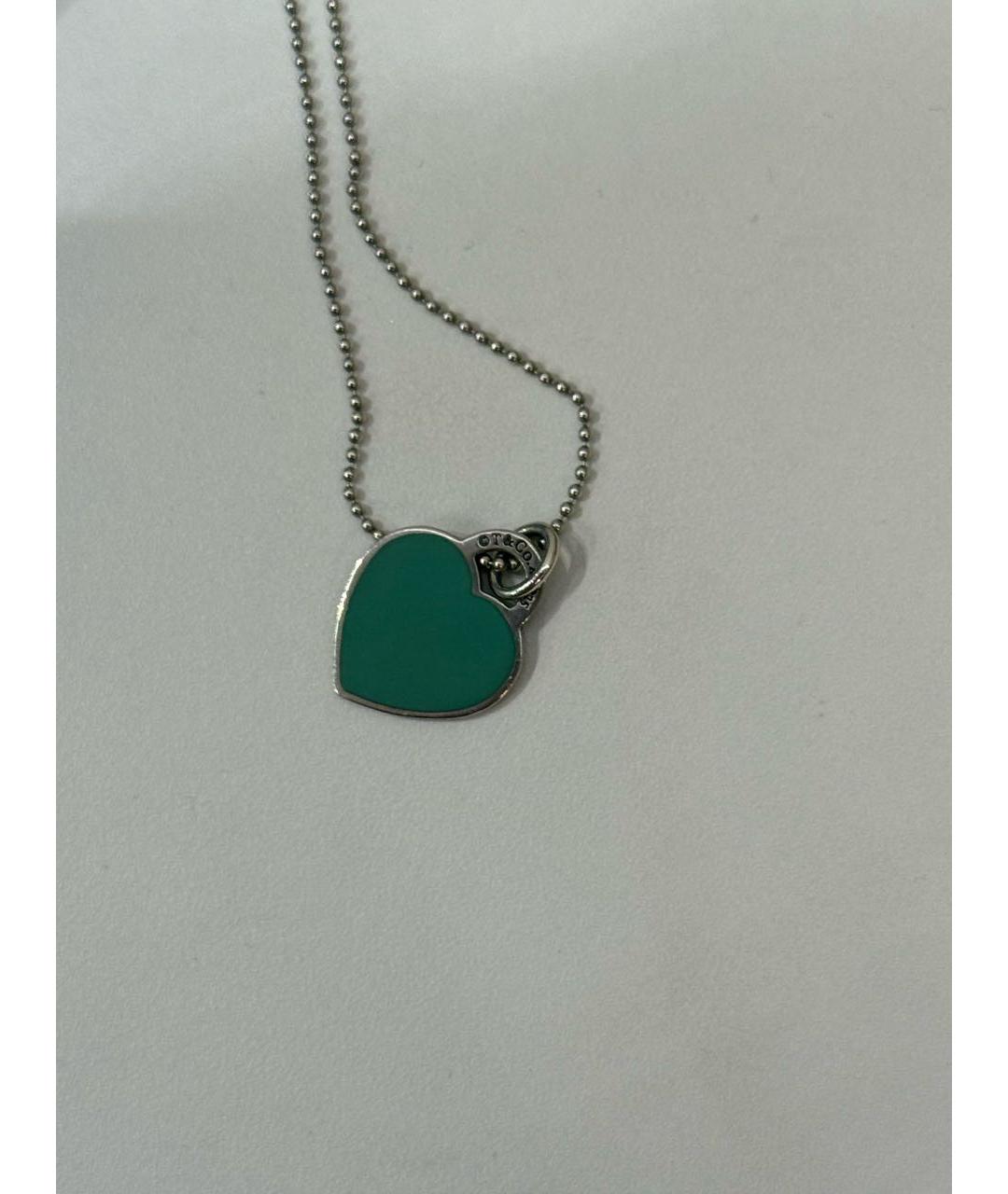 TIFFANY&CO Серебряная серебряная подвеска, фото 4
