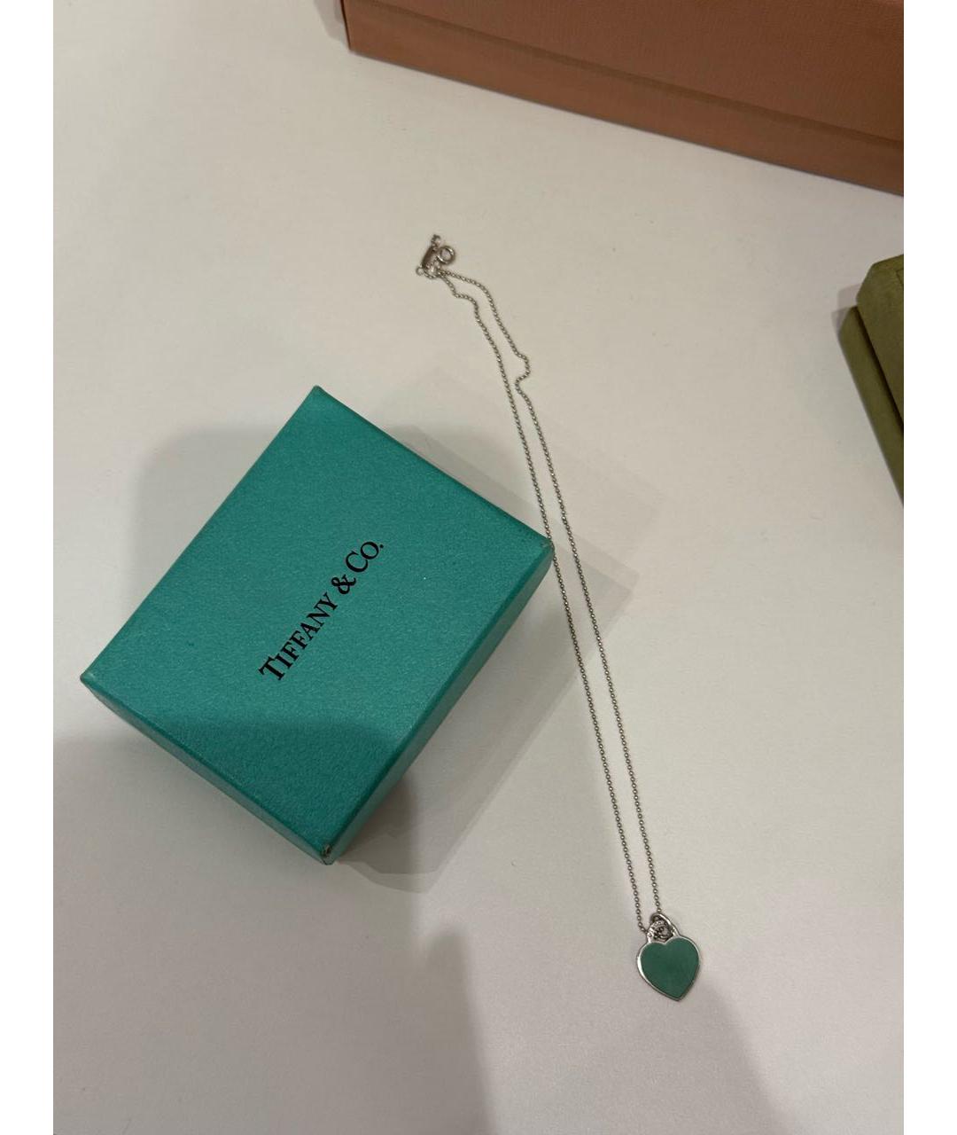 TIFFANY&CO Серебряная серебряная подвеска, фото 3