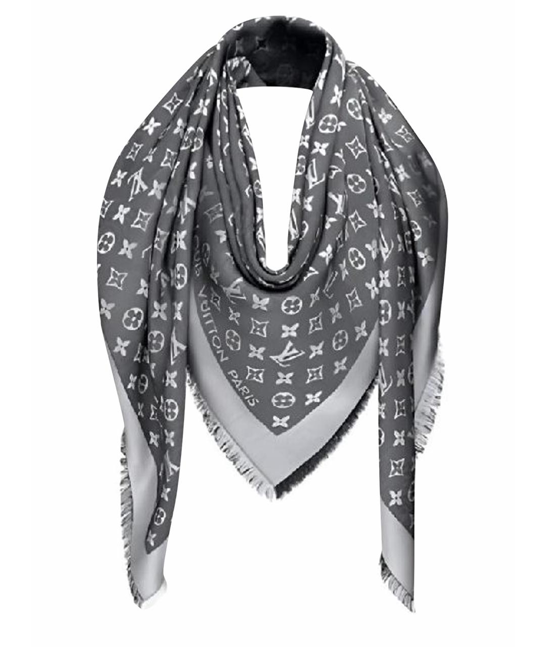 LOUIS VUITTON Шерстяной платок, фото 1