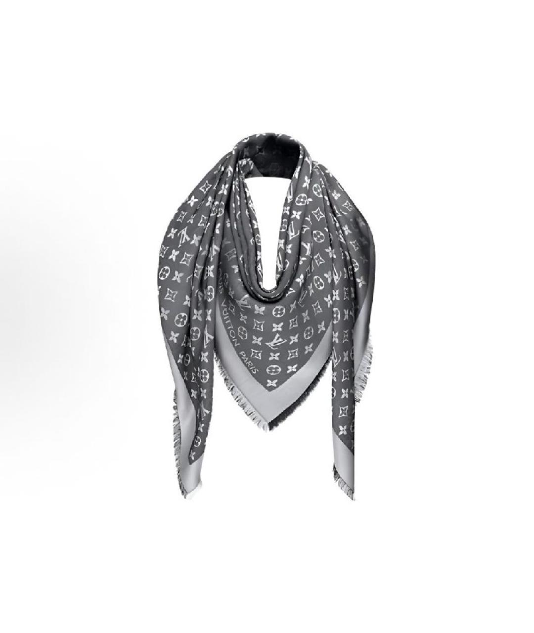 LOUIS VUITTON Шерстяной платок, фото 6