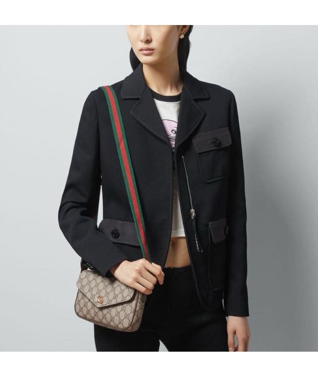 GUCCI Мульти кожаная сумка через плечо, фото 6