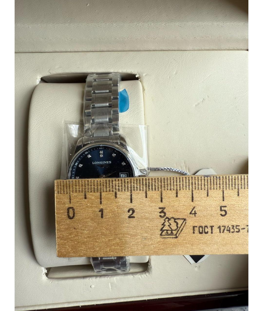 LONGINES Серебряные часы, фото 4