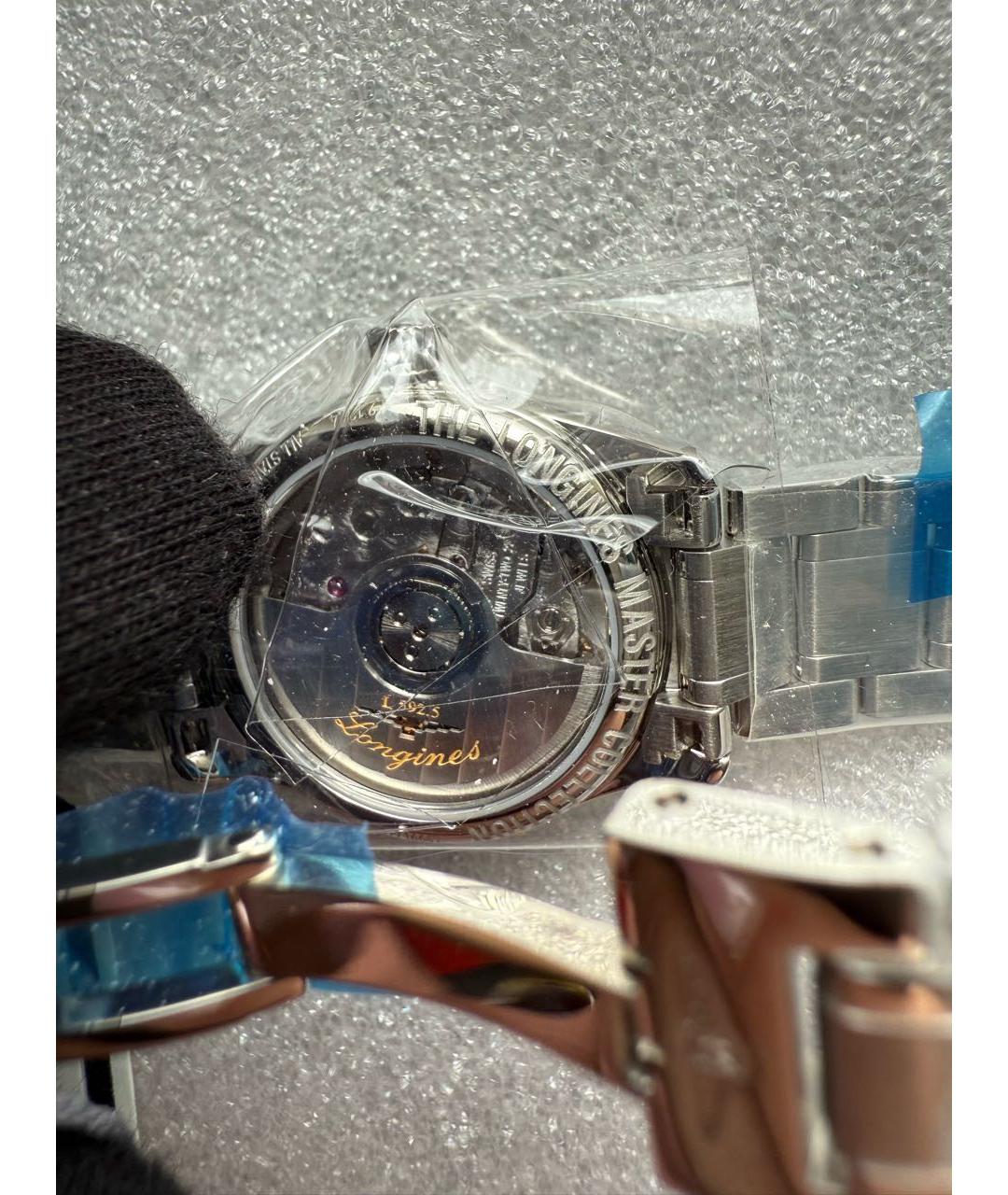 LONGINES Серебряные часы, фото 3