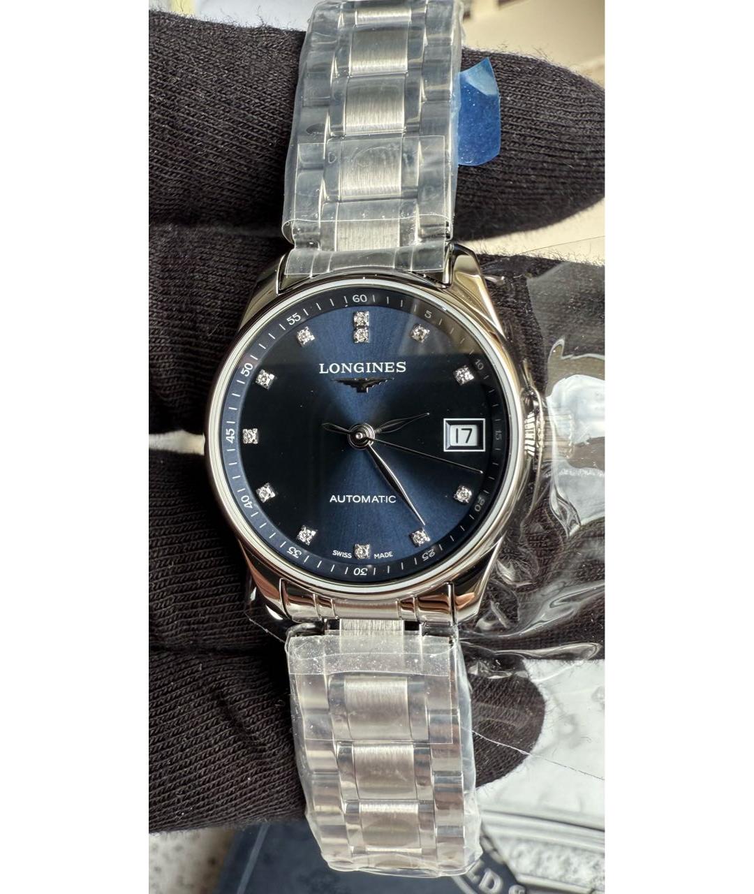 LONGINES Серебряные часы, фото 2