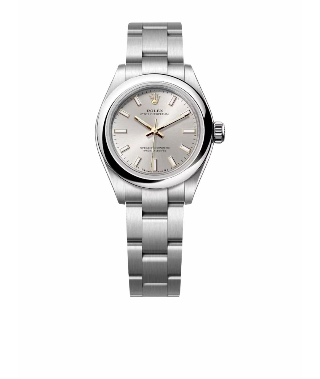ROLEX Серебряные часы, фото 1