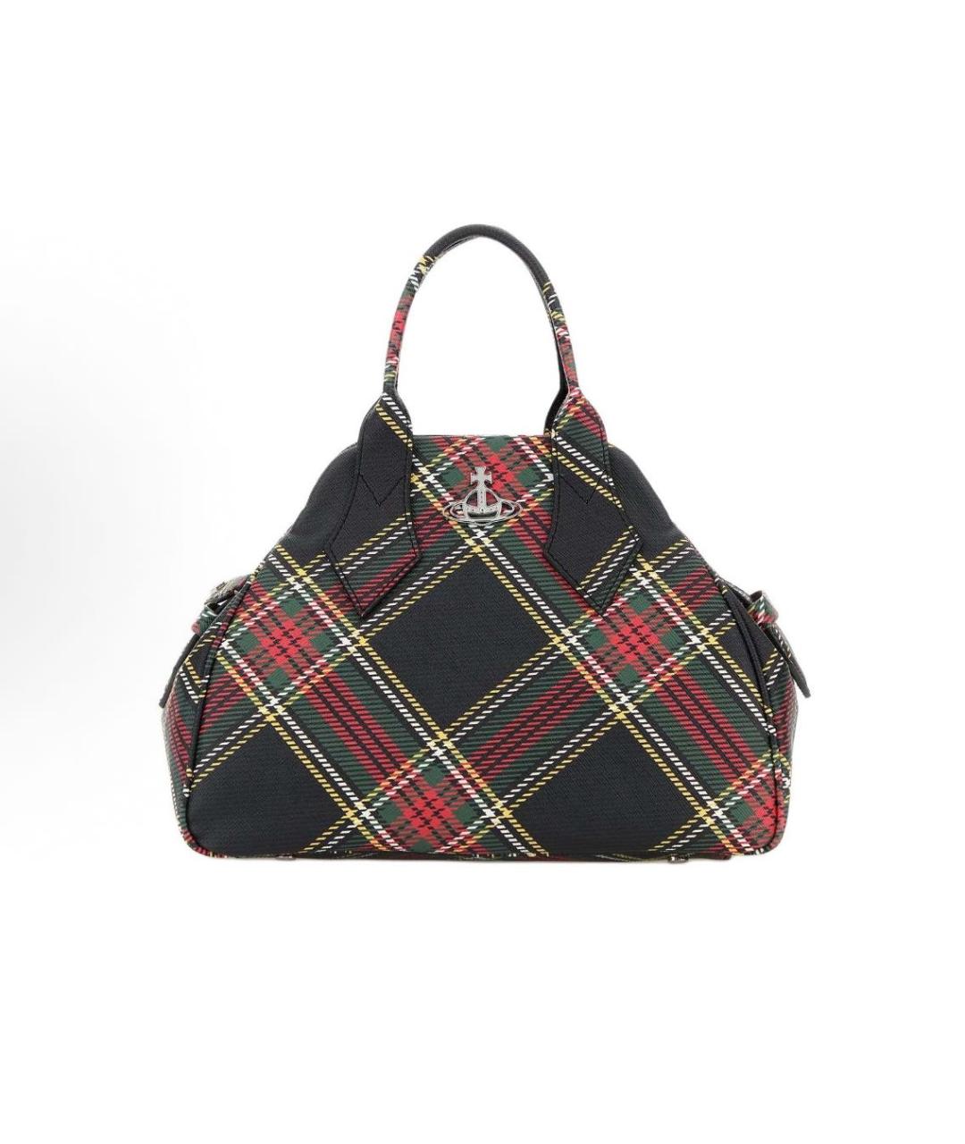 VIVIENNE WESTWOOD Мульти тканевая сумка с короткими ручками, фото 1