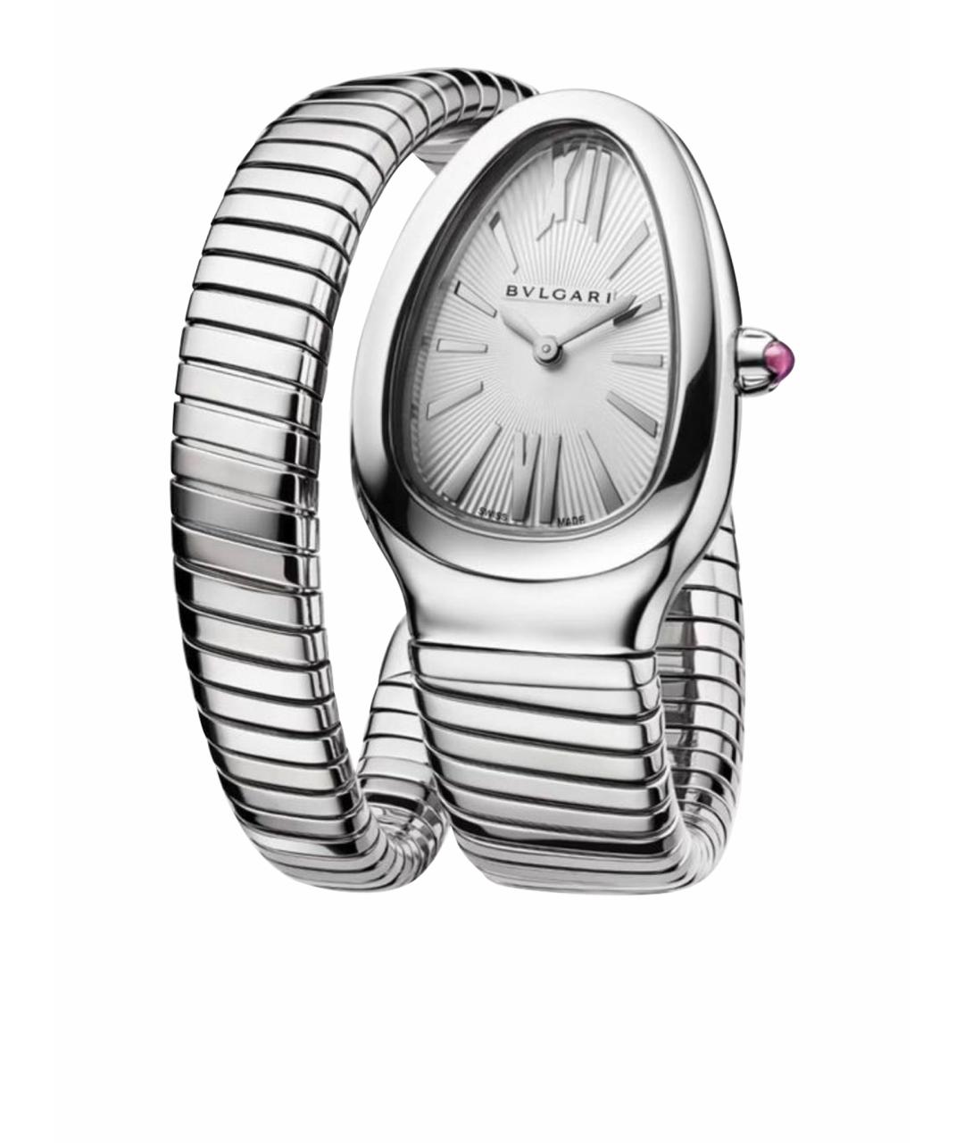 BVLGARI Серебряные часы, фото 1