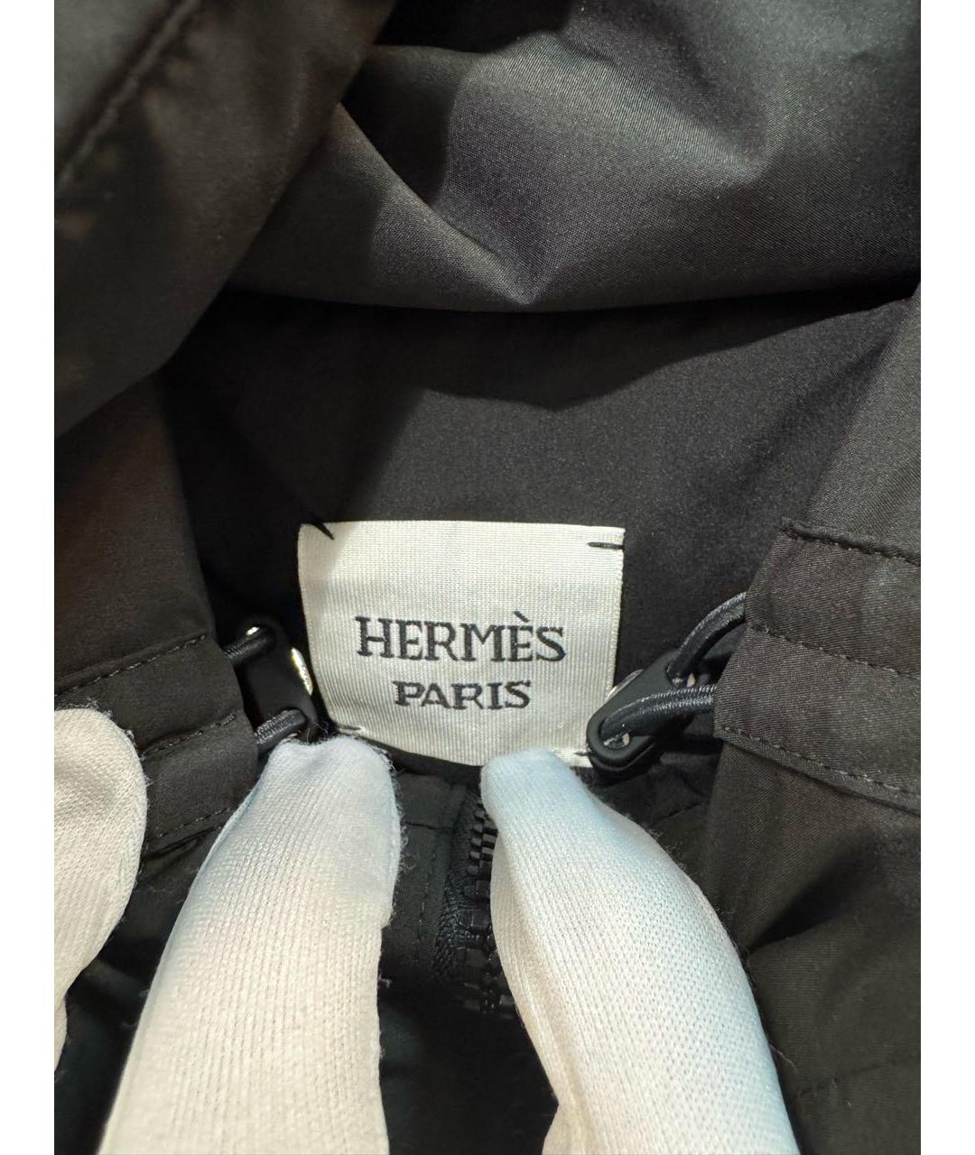 HERMES Черная куртка, фото 6