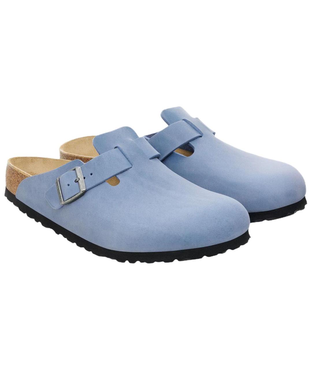 BIRKENSTOCK Синие сабо, фото 3