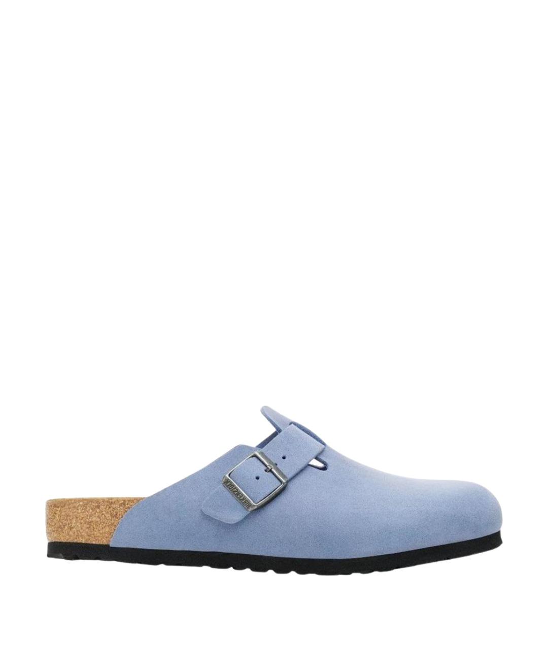 BIRKENSTOCK Синие сабо, фото 1