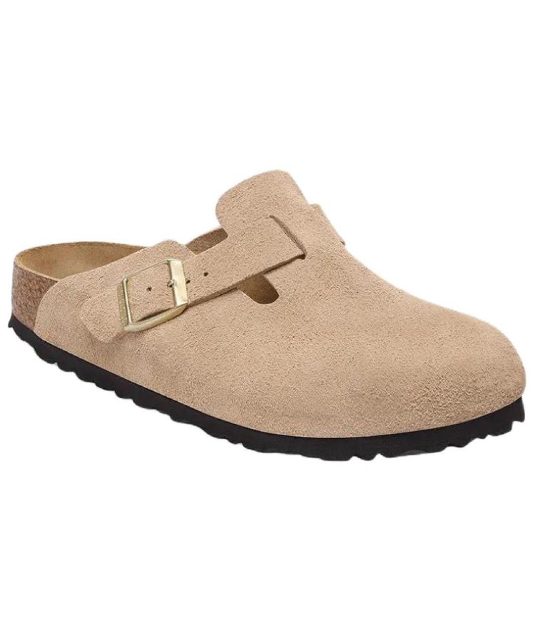 BIRKENSTOCK Бежевые сабо, фото 2