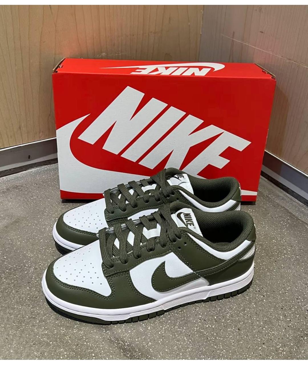 NIKE Зеленые кроссовки, фото 3