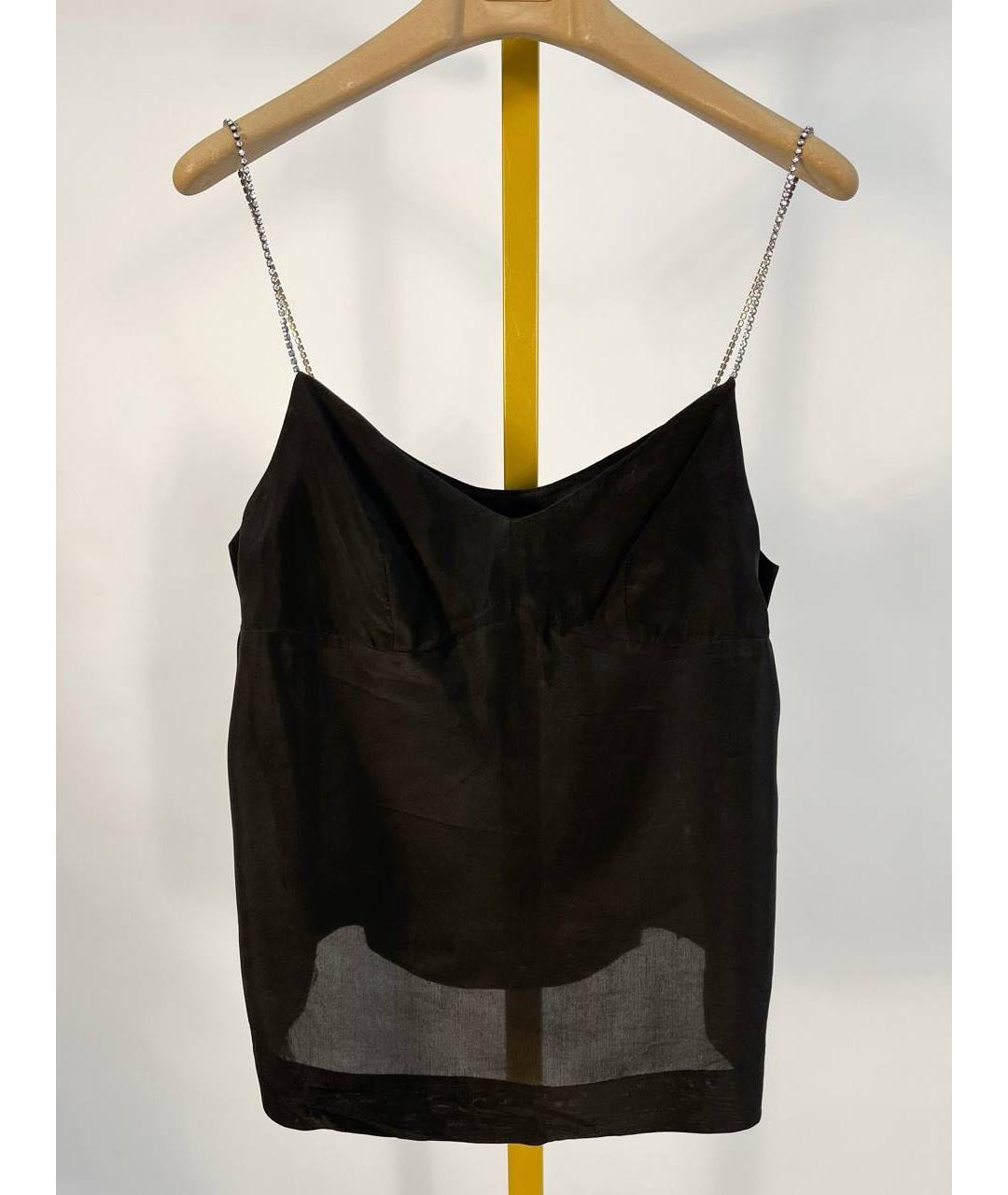 DRIES VAN NOTEN Черная майка, фото 5