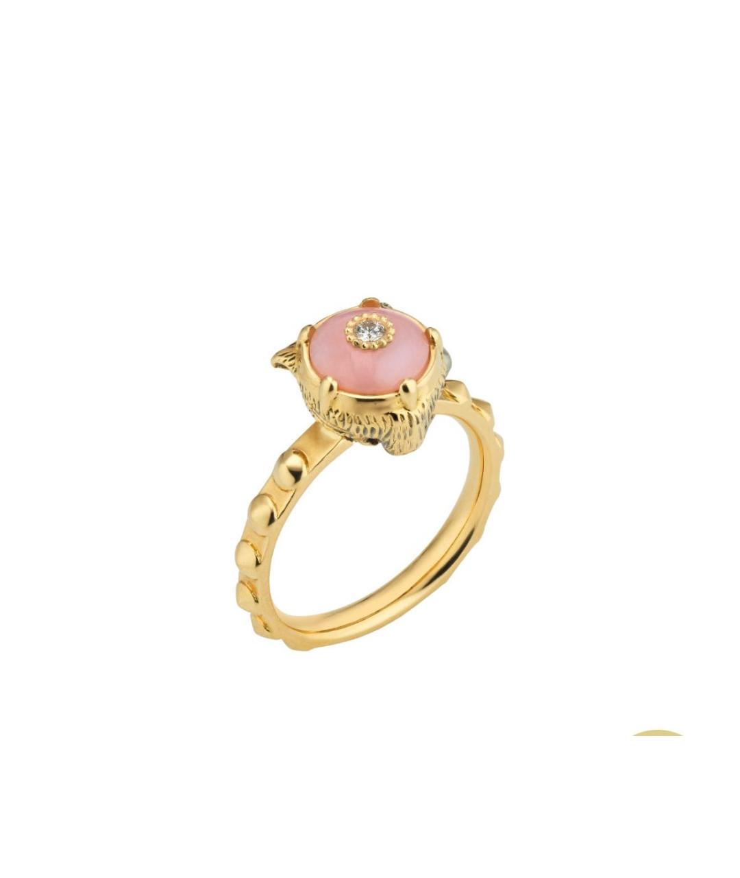 GUCCI Золотое кольцо из желтого золота, фото 7