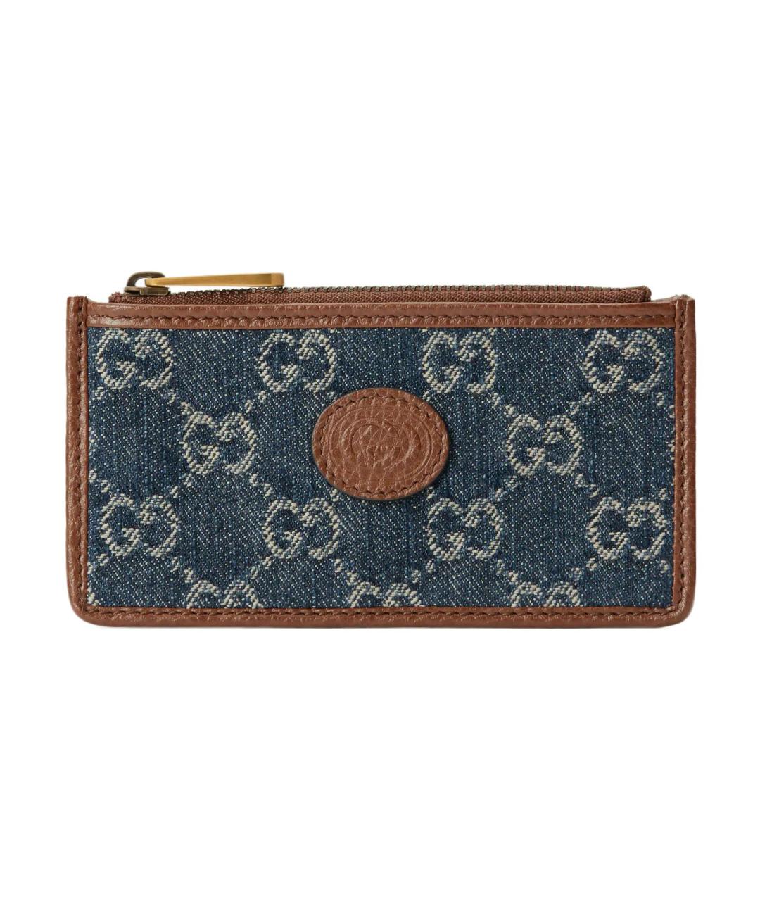 GUCCI Темно-синий кардхолдер, фото 1