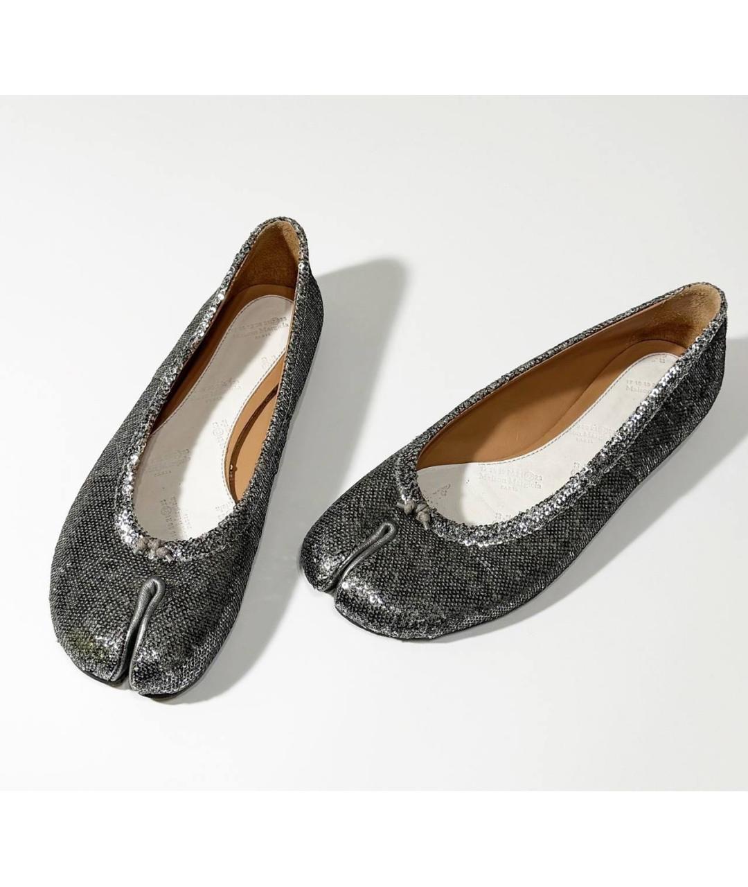 MAISON MARGIELA Мульти балетки из лакированной кожи, фото 2