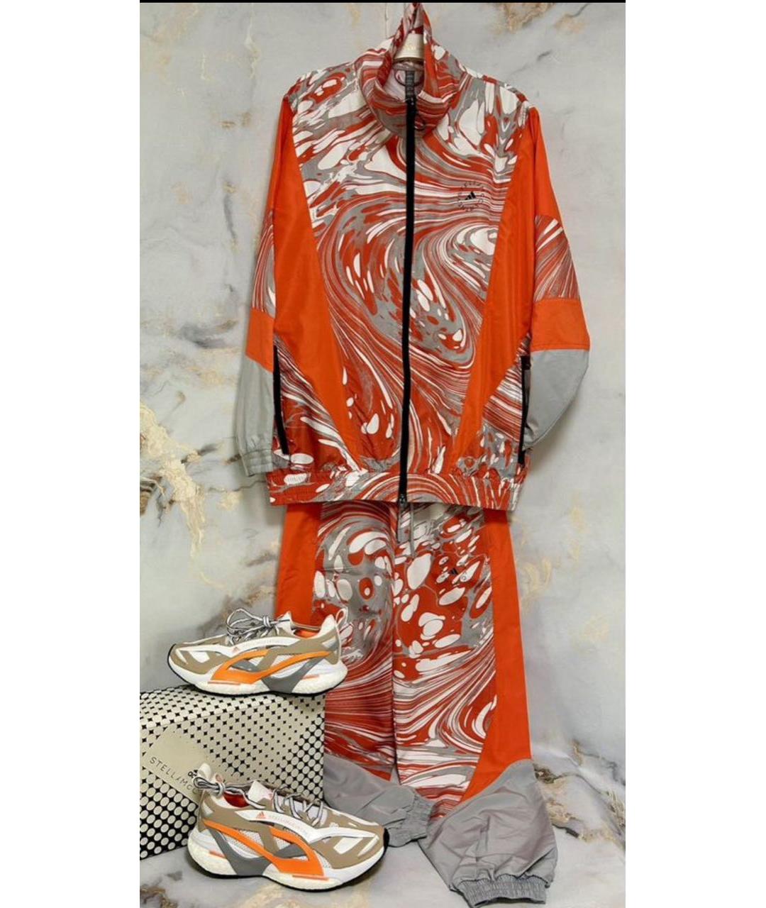 ADIDAS BY STELLA MCCARTNEY Оранжевый костюм с брюками, фото 3