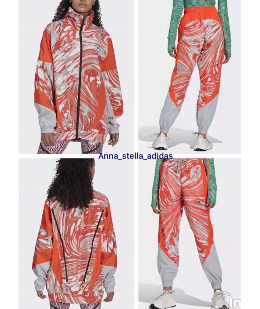 ADIDAS BY STELLA MCCARTNEY Оранжевый костюм с брюками, фото 4
