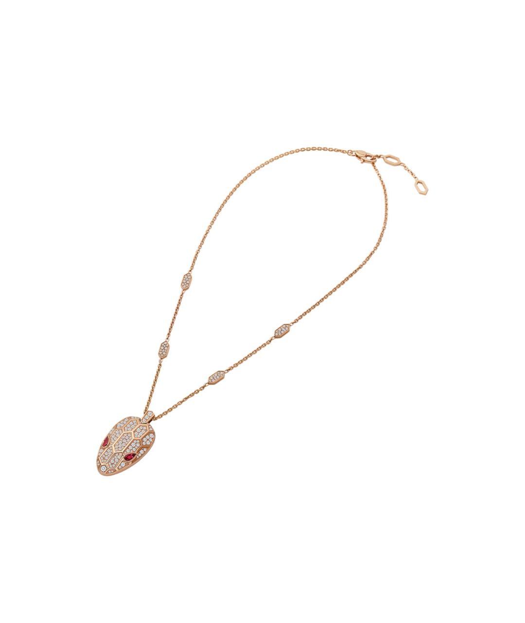 BVLGARI Розовое колье, фото 2