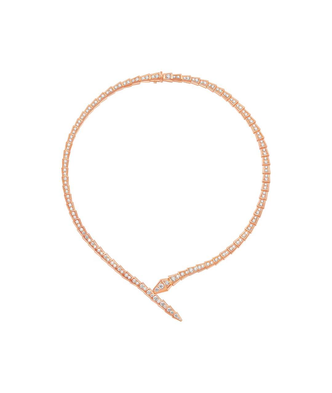 BVLGARI Розовое колье, фото 1