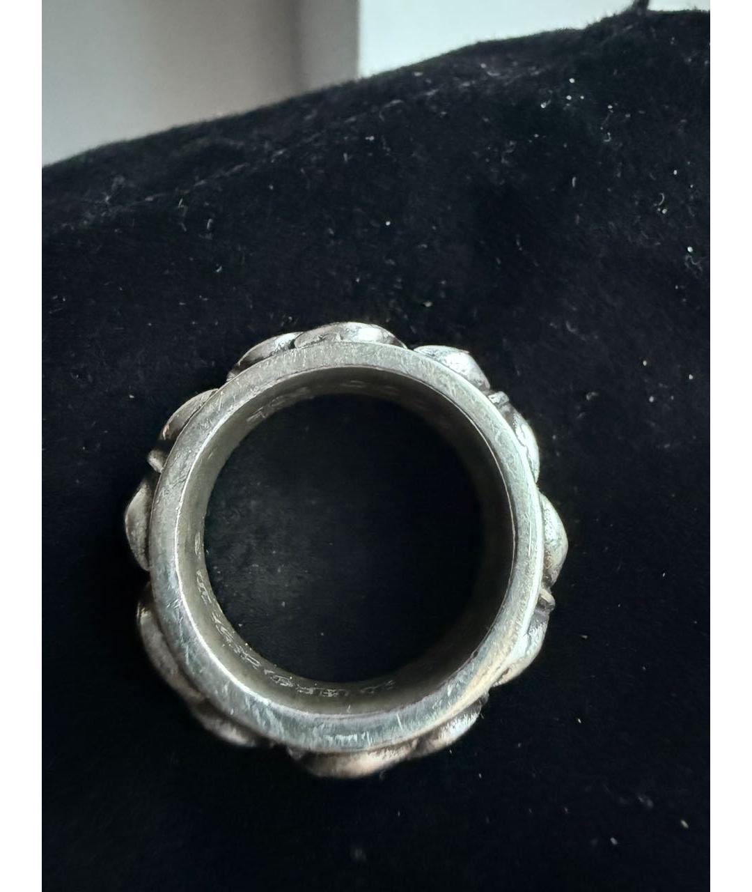 CHROME HEARTS Серебряное серебряное кольцо, фото 5