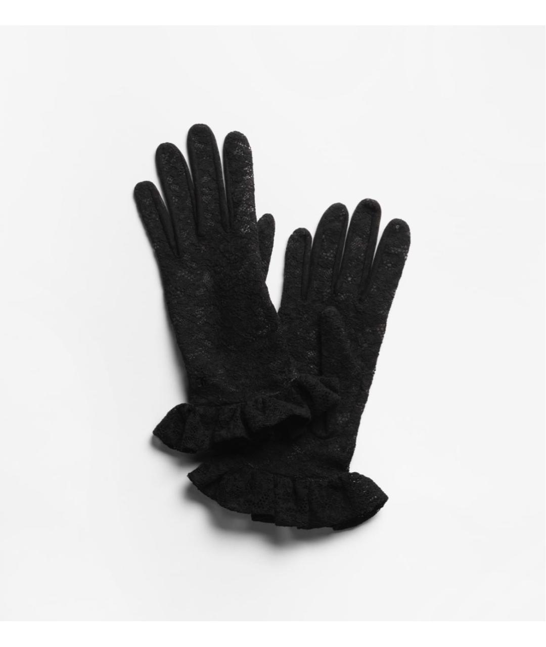 CHANEL Черные перчатки, фото 4