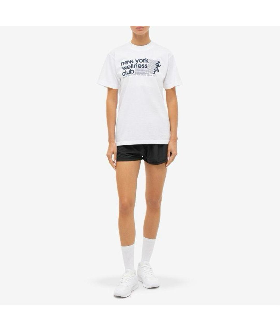 SPORTY AND RICH Хлопковая футболка, фото 6
