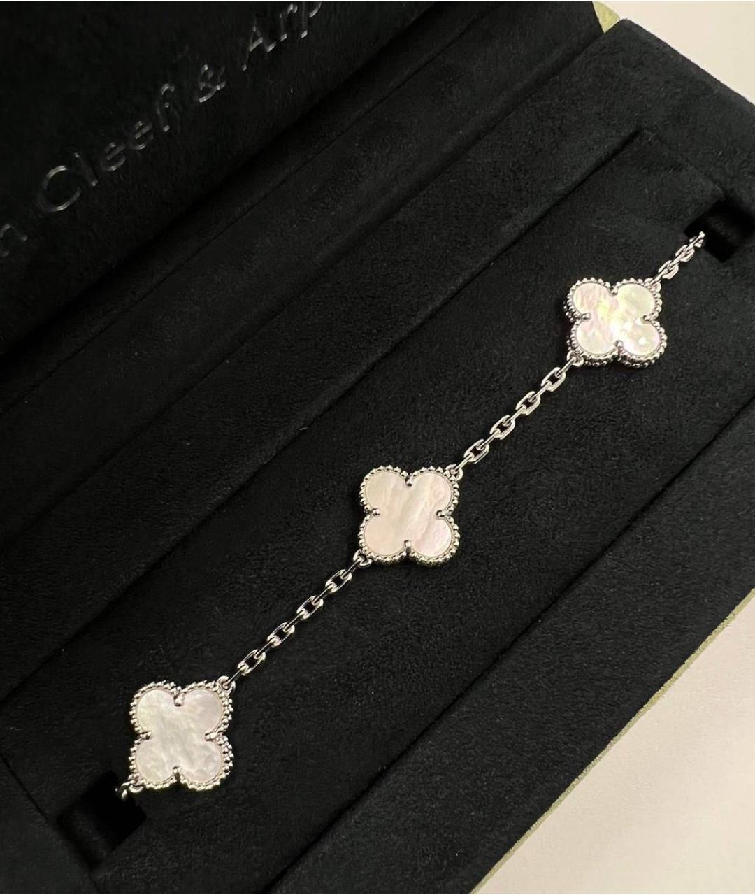 VAN CLEEF & ARPELS Белый браслет из белого золота, фото 3