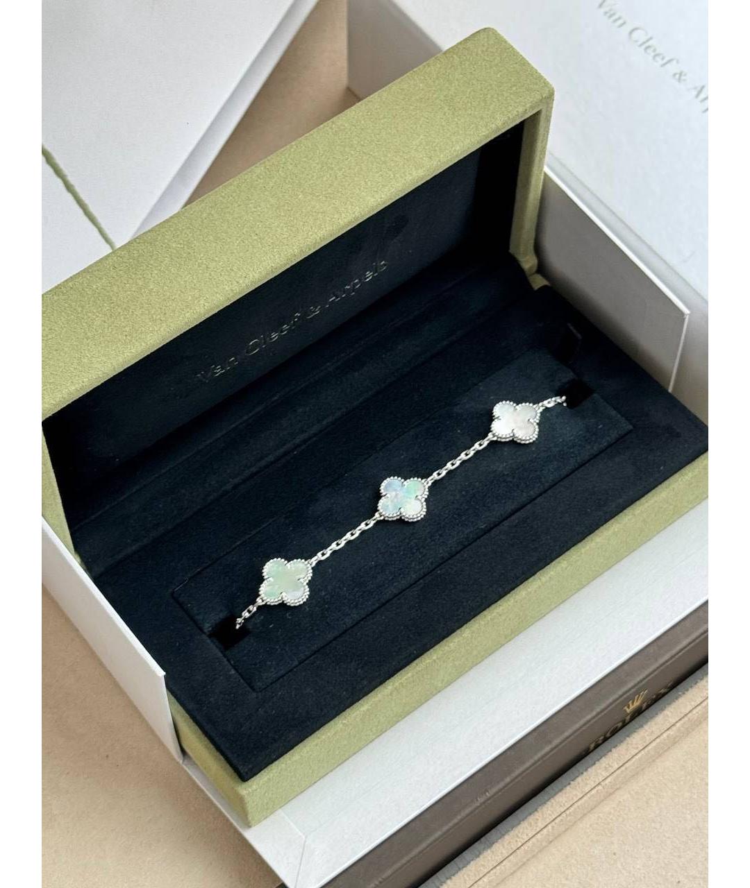 VAN CLEEF & ARPELS Белый браслет из белого золота, фото 4