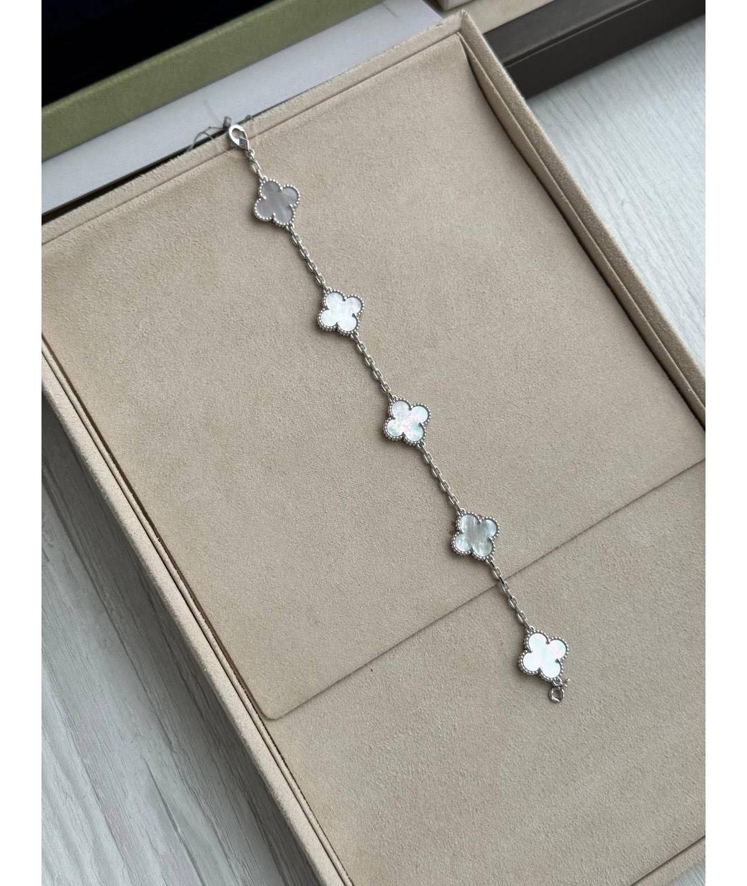 VAN CLEEF & ARPELS Белый браслет из белого золота, фото 6