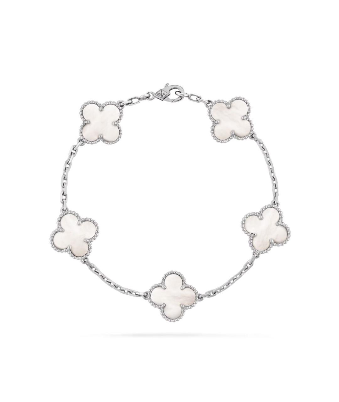 VAN CLEEF & ARPELS Белый браслет из белого золота, фото 8