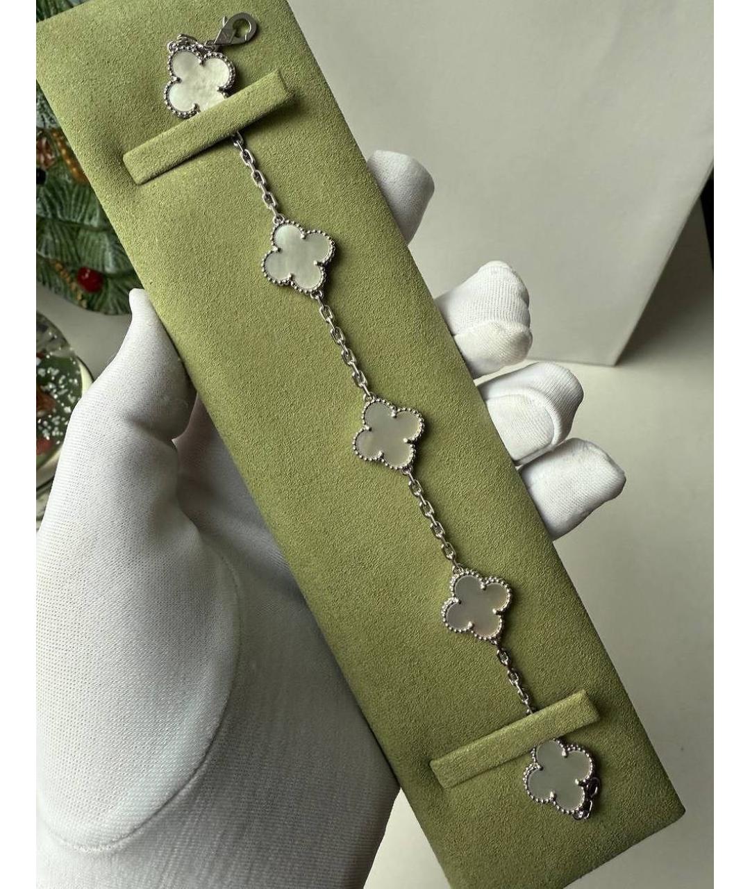 VAN CLEEF & ARPELS Белый браслет из белого золота, фото 2