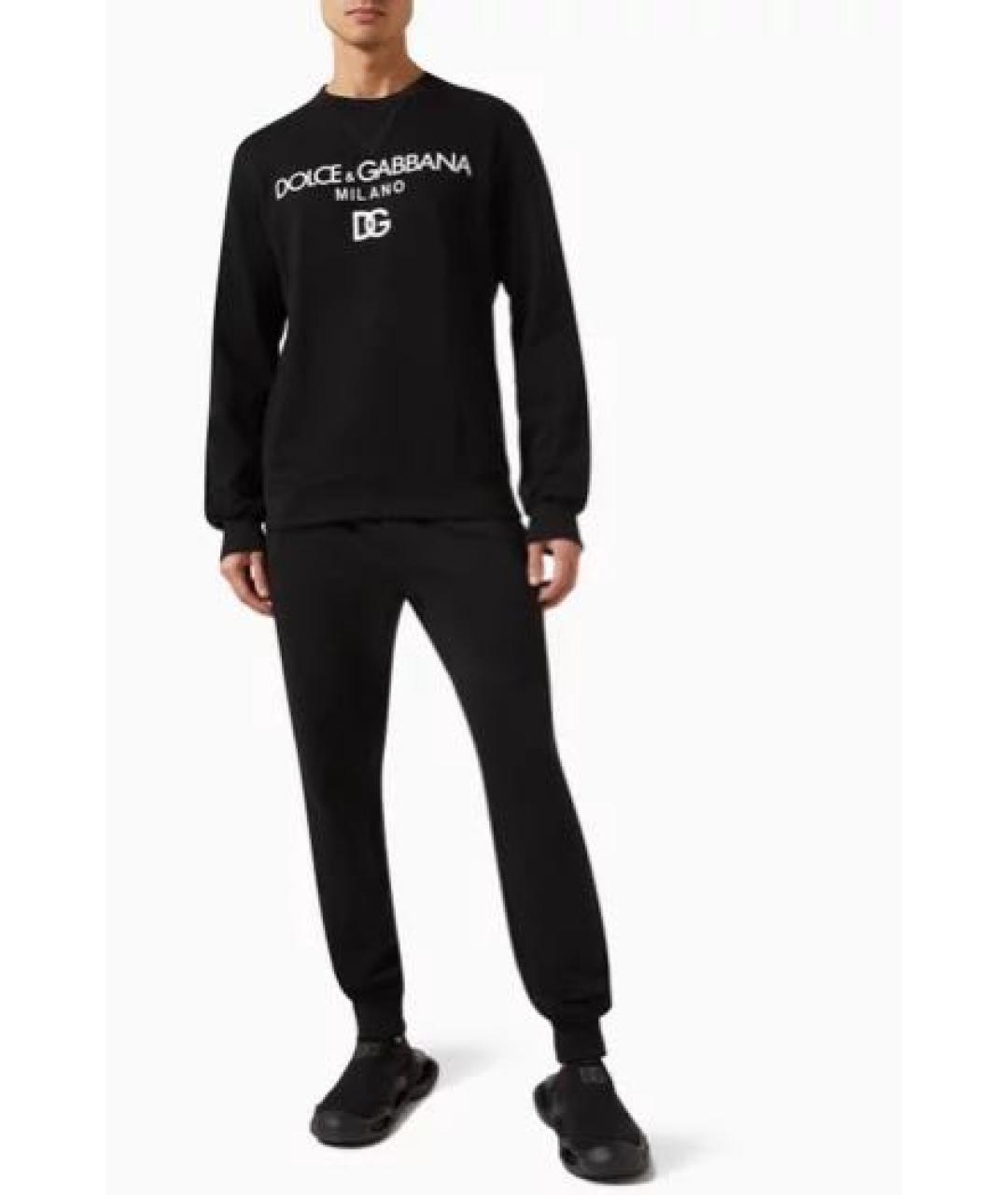 DOLCE&GABBANA Черный спортивный костюм, фото 4