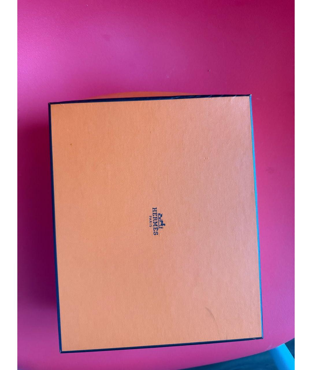 HERMES Темно-синяя кожаная сумка через плечо, фото 5