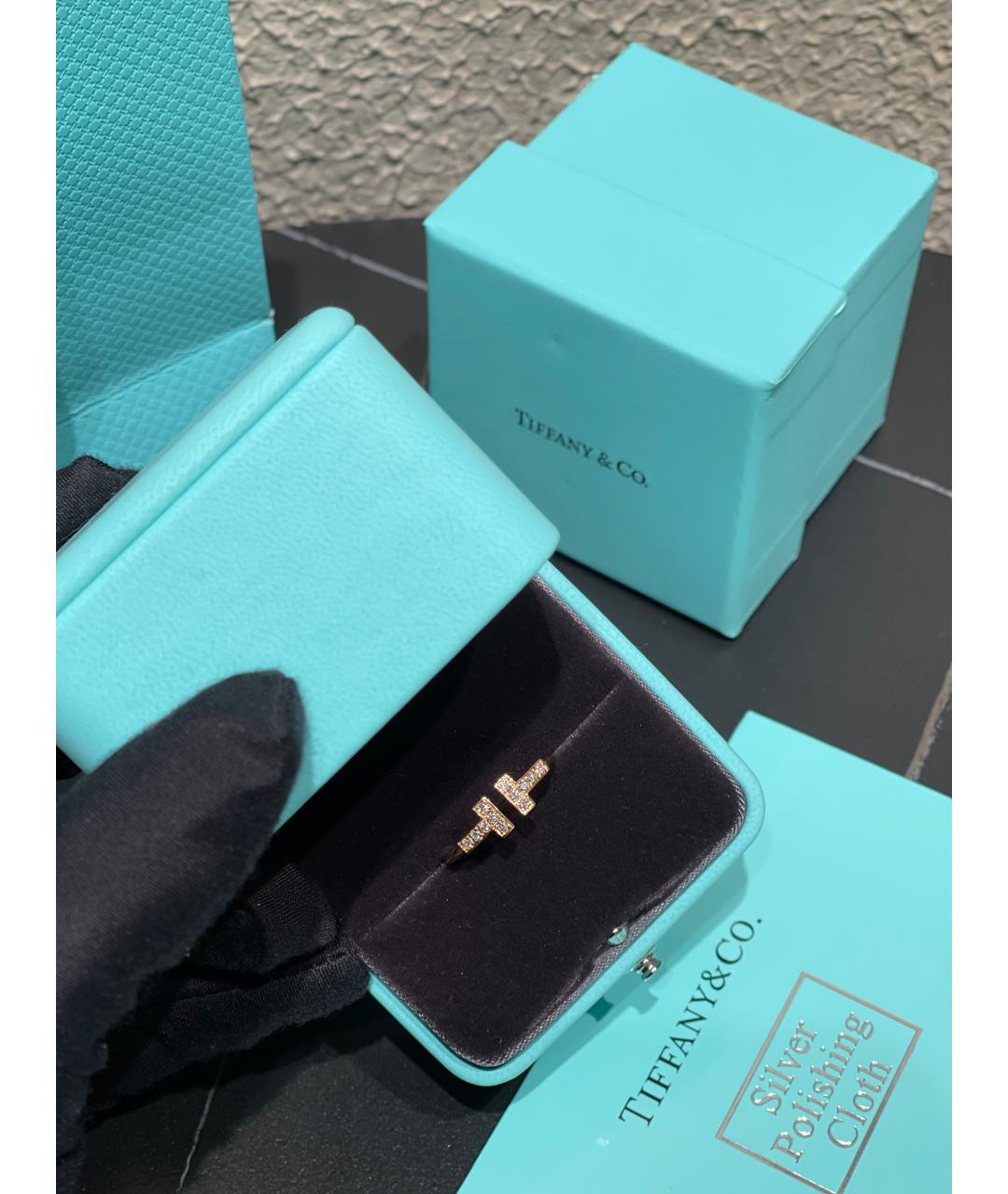 TIFFANY&CO Розовое кольцо из розового золота, фото 4