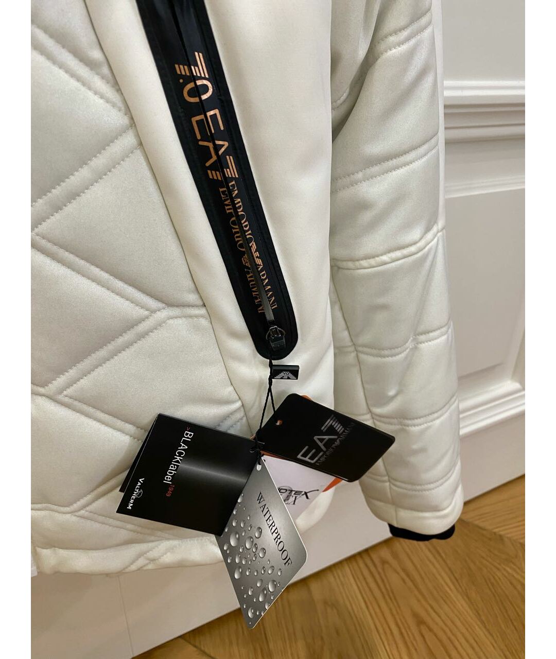 EMPORIO ARMANI Белый полиэстеровый костюм с брюками, фото 4