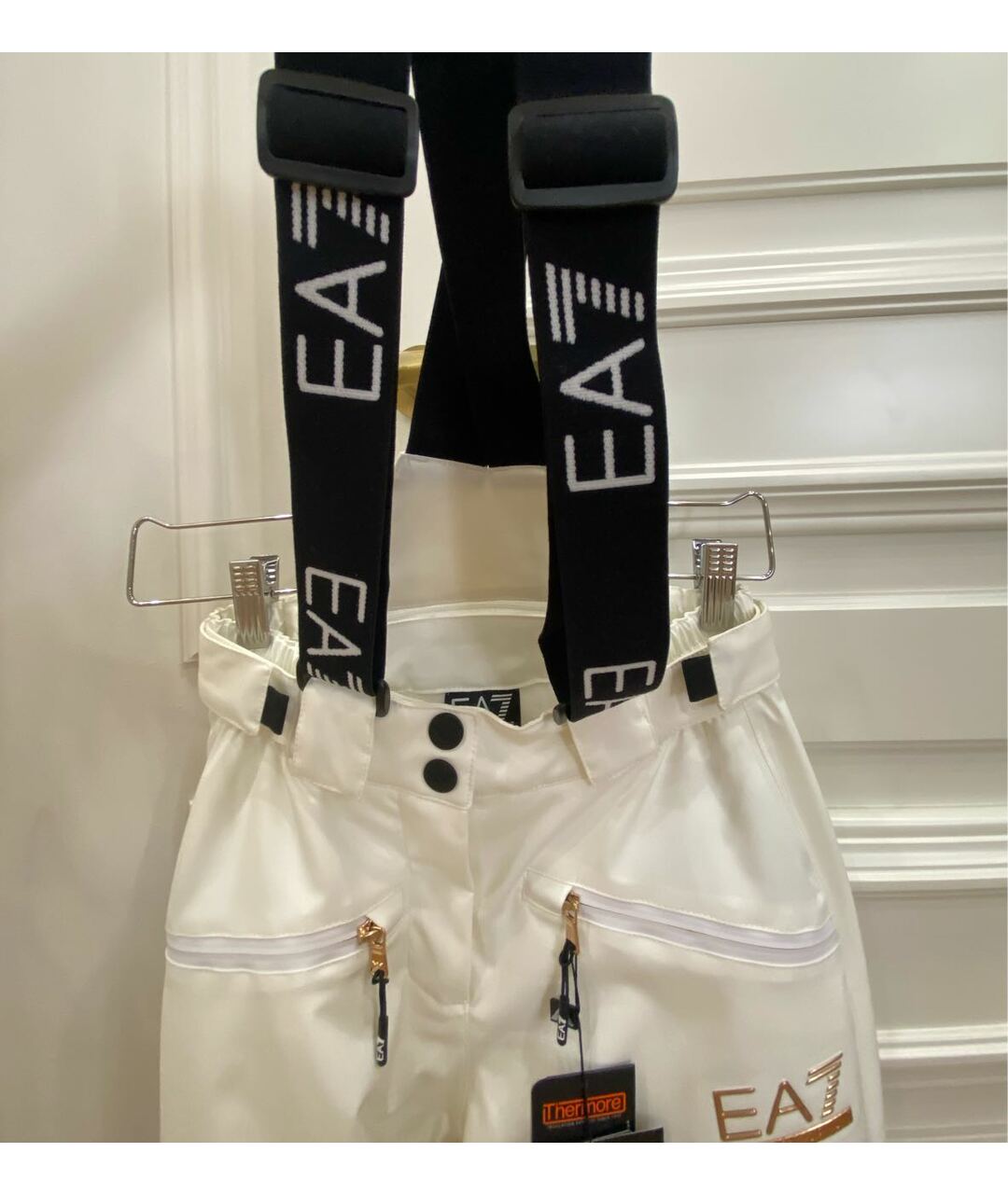 EMPORIO ARMANI Белый полиэстеровый костюм с брюками, фото 6