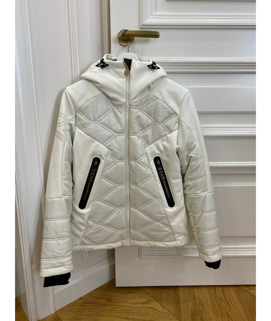 EMPORIO ARMANI Белый полиэстеровый костюм с брюками, фото 9