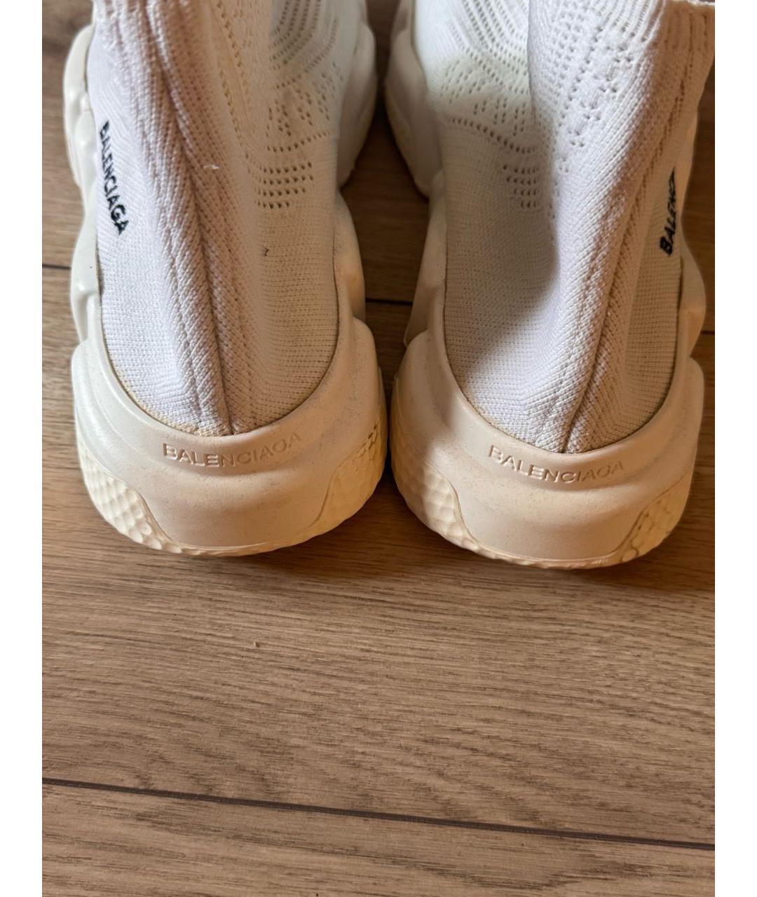 BALENCIAGA Белые кроссовки, фото 5