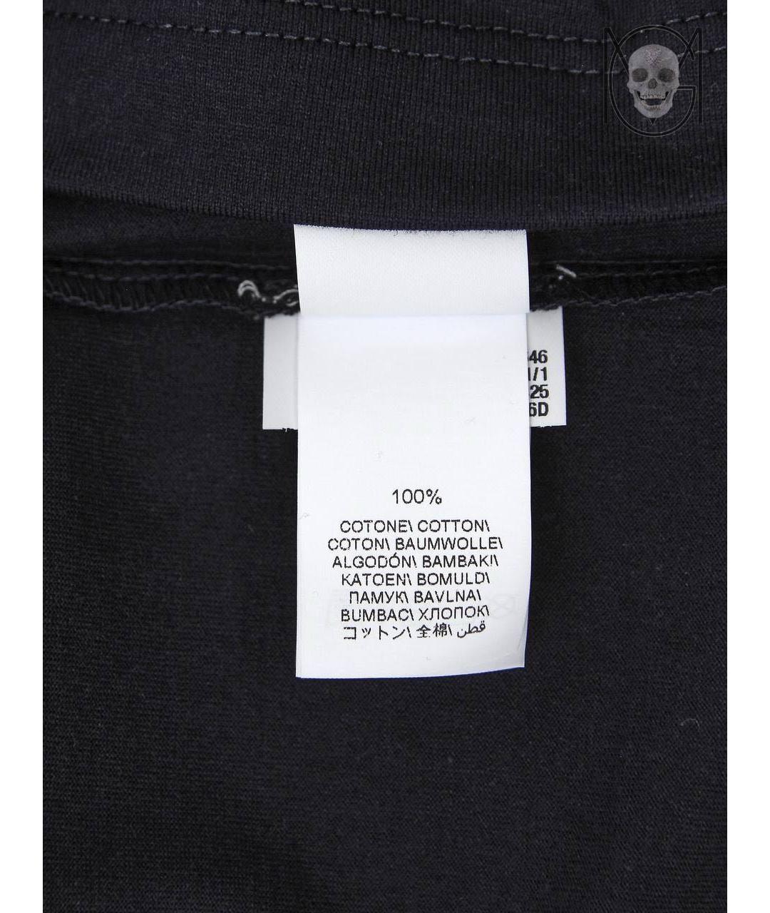 BRUNELLO CUCINELLI Темно-синяя хлопковая футболка, фото 7