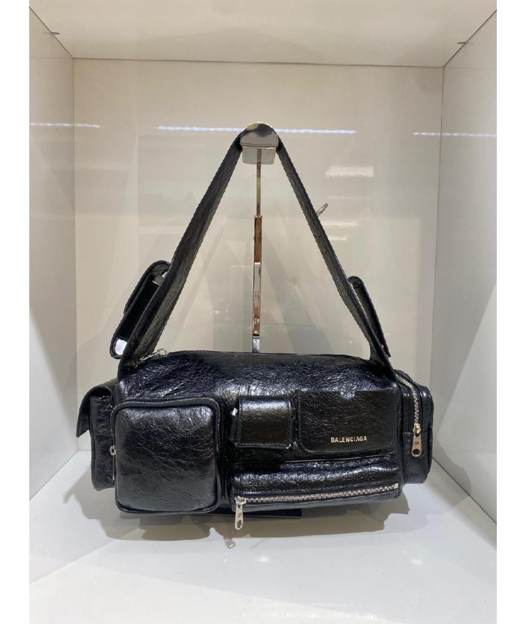 BALENCIAGA Черная сумка на плечо, фото 2