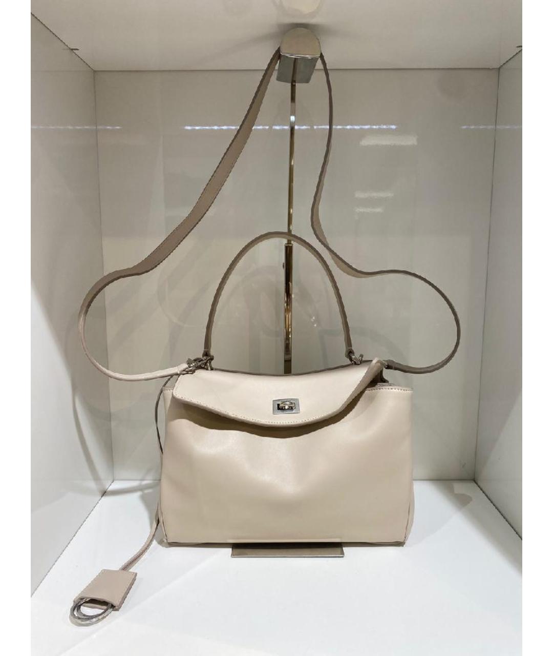 BALENCIAGA Бежевая сумка тоут, фото 3