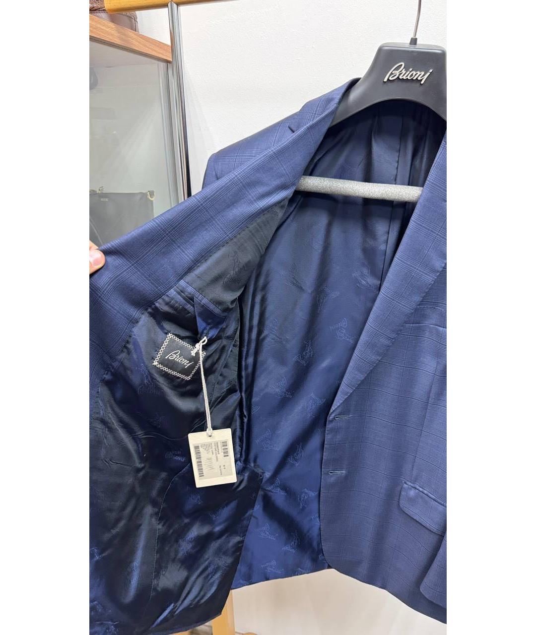 BRIONI Темно-синий классический костюм, фото 4