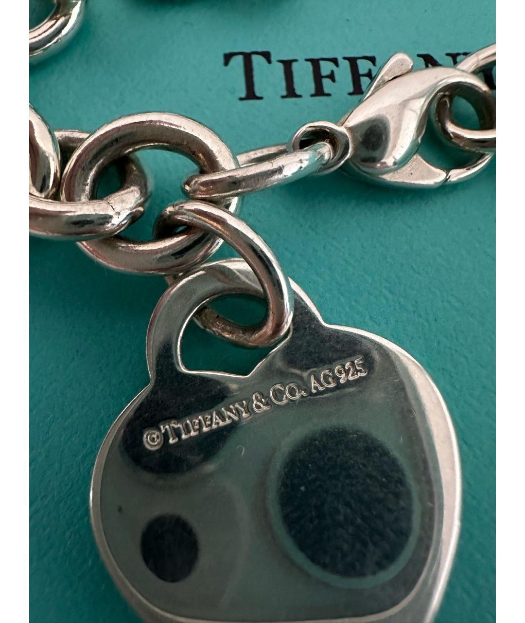 TIFFANY&CO Серебрянный серебряный браслет, фото 6